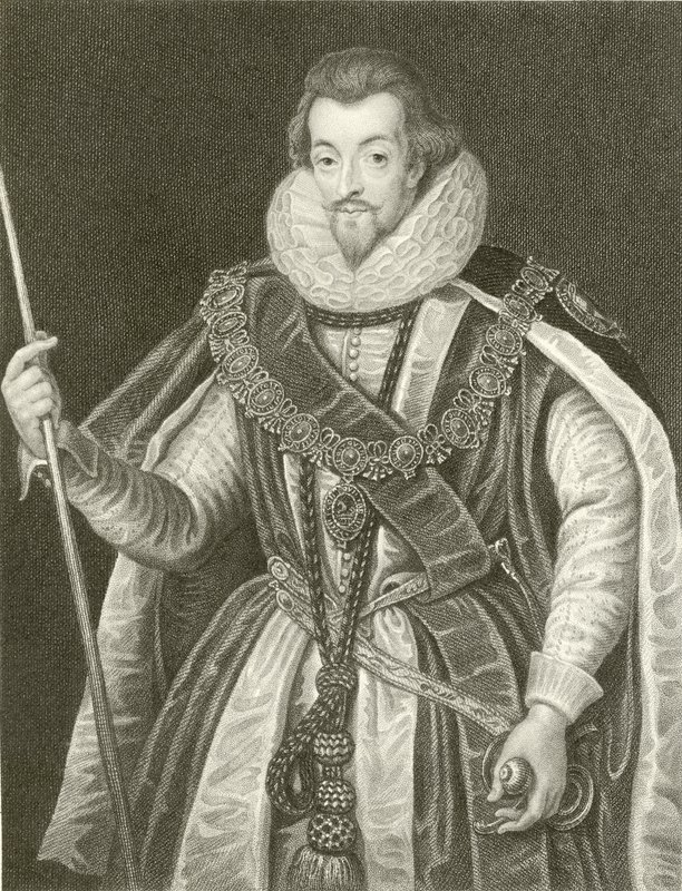 Robert Cecil, Conde de Salisbury de English School