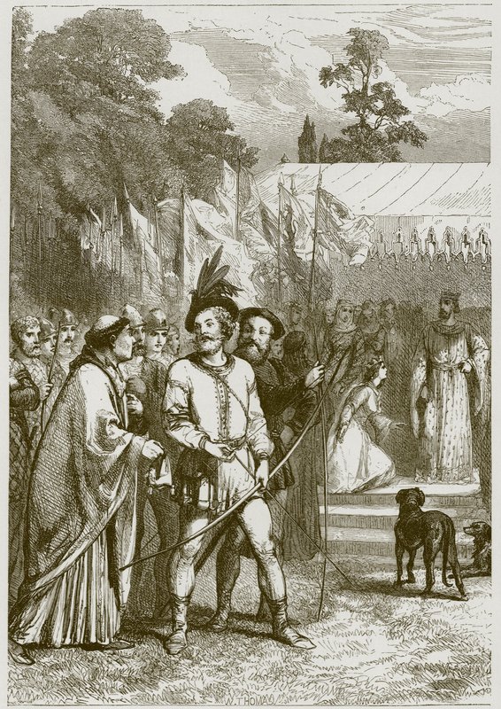 Robin Hood y la Reina Katherine de English School