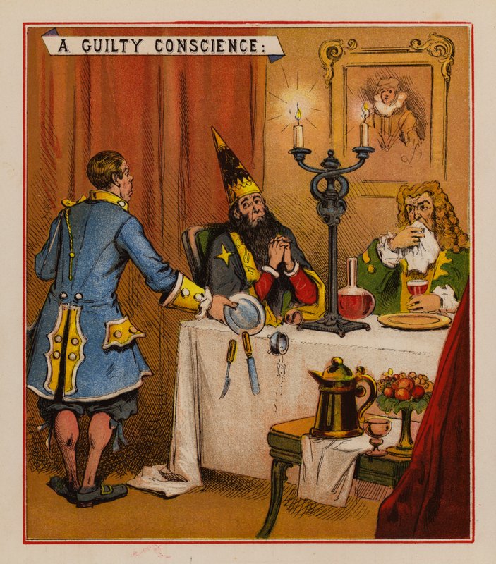 Robin The Conjuror (litografia en color) de English School