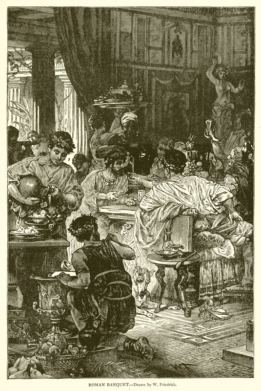 Banquete romano de English School