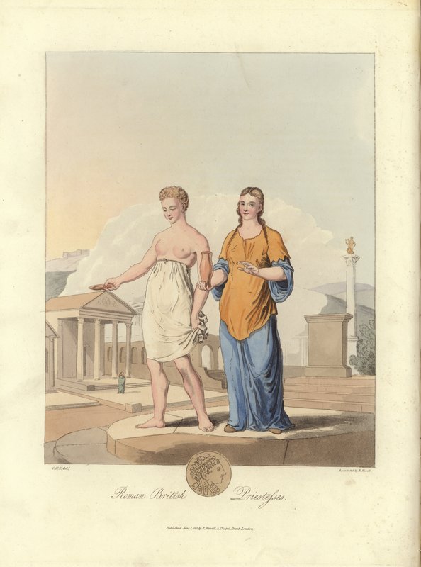 Sacerdotisas británicas romanas de English School