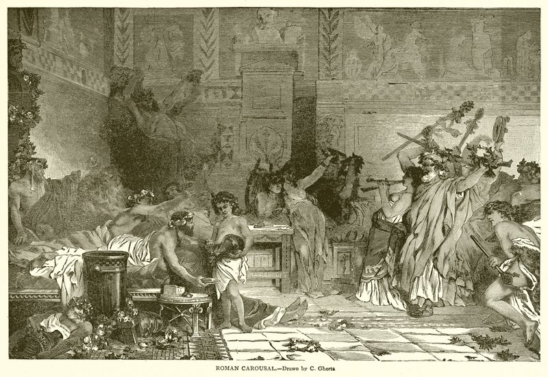 Juerga romana de English School