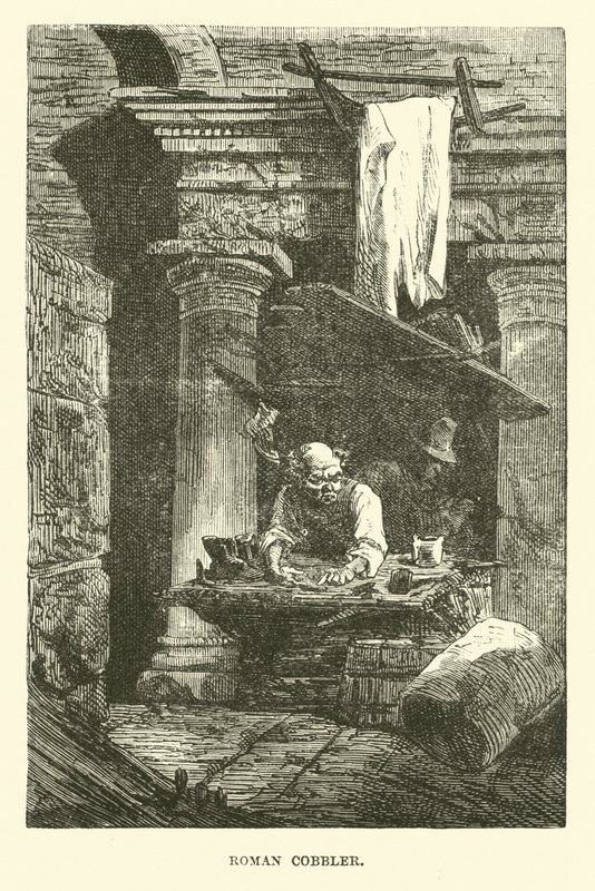 Zapatero romano de English School