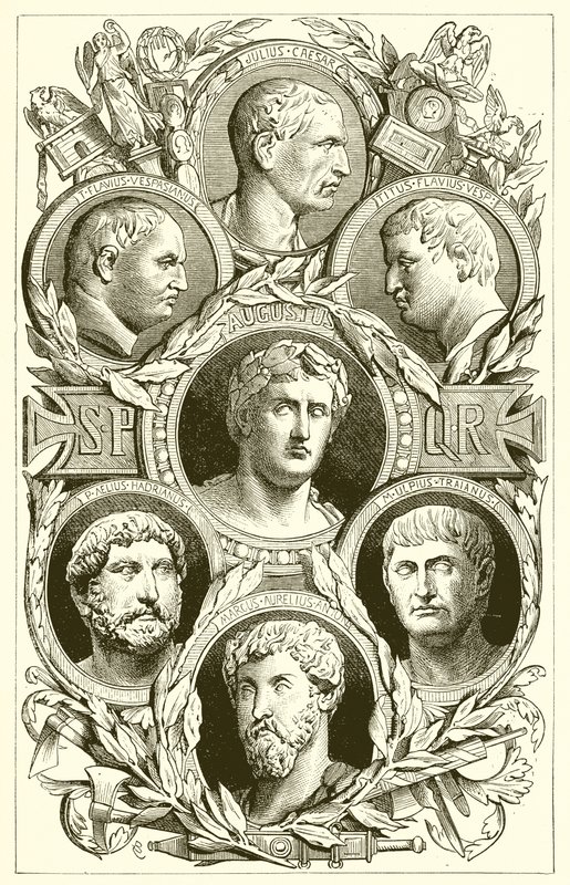 Emperadores romanos de English School
