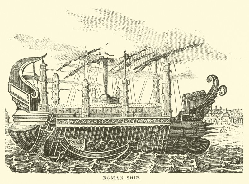 Barco romano de English School
