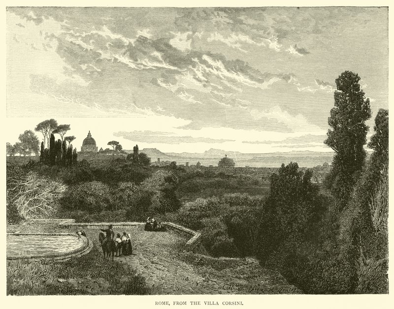 Roma, desde la Villa Corsini de English School