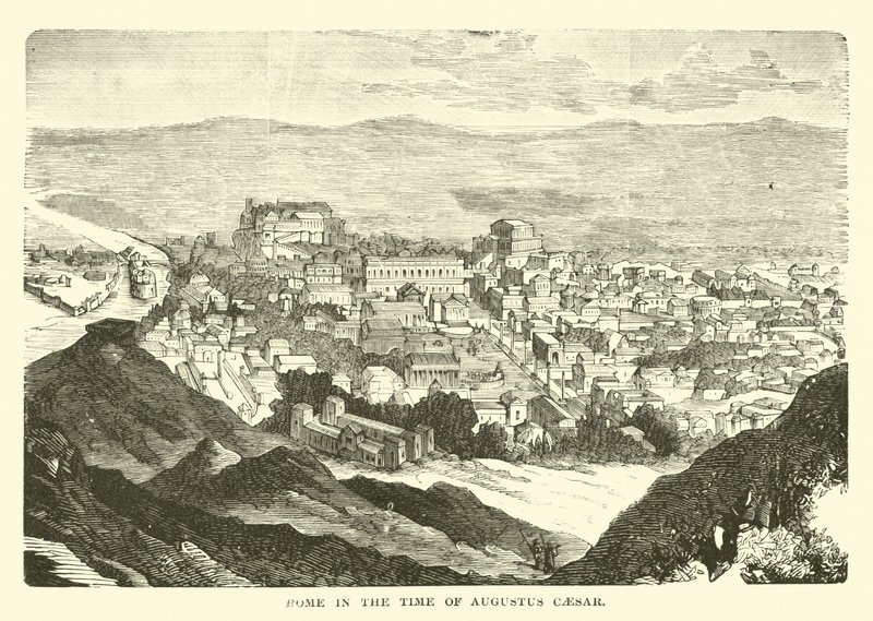 Roma en tiempos de Augusto César de English School