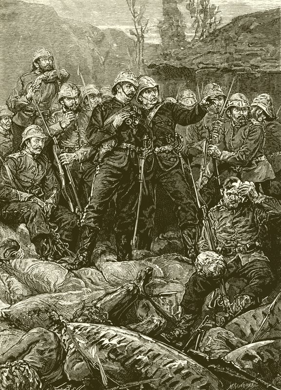 Rorkes Drift: La mañana después del ataque de English School