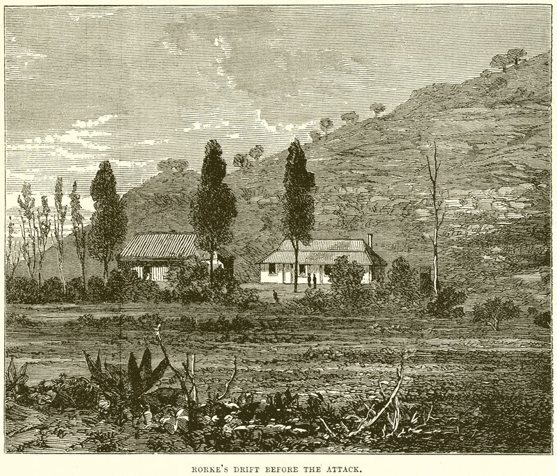 Rorkes Drift antes del ataque de English School