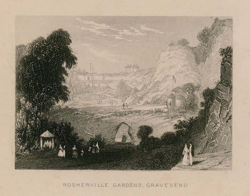 Jardines de Rosherville, Gravesend de English School