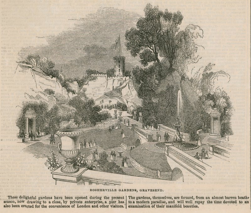 Jardines de Rosherville, Gravesend de English School