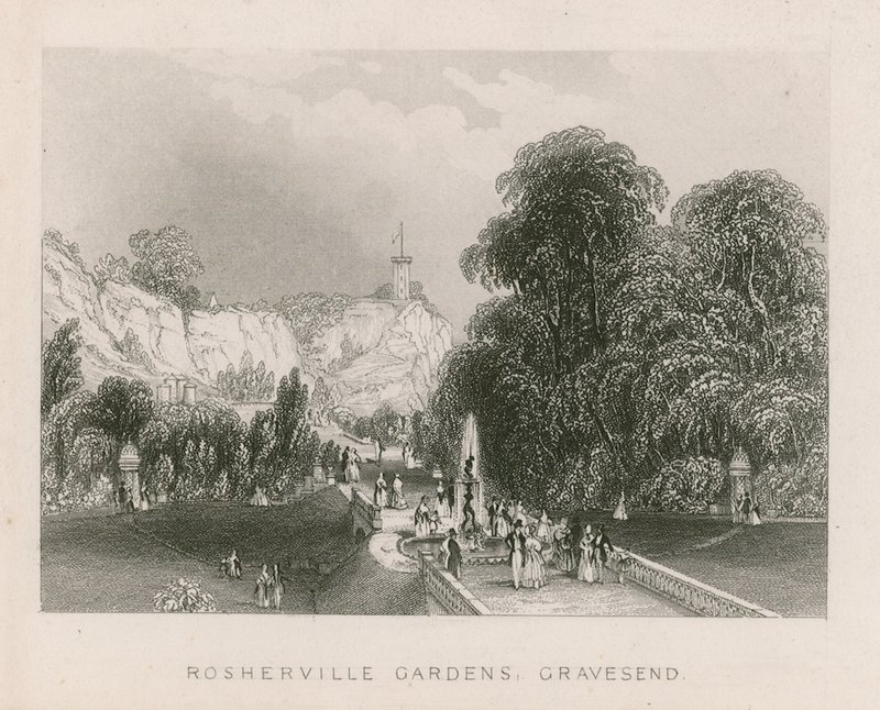 Jardines de Rosherville, Gravesend de English School