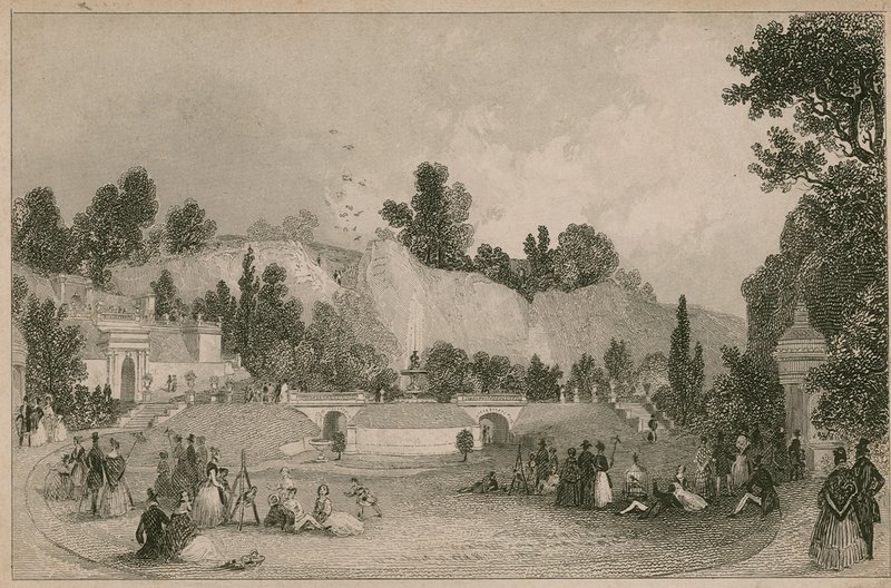 Jardines de Rosherville, El Jardín Italiano, Gravesend de English School