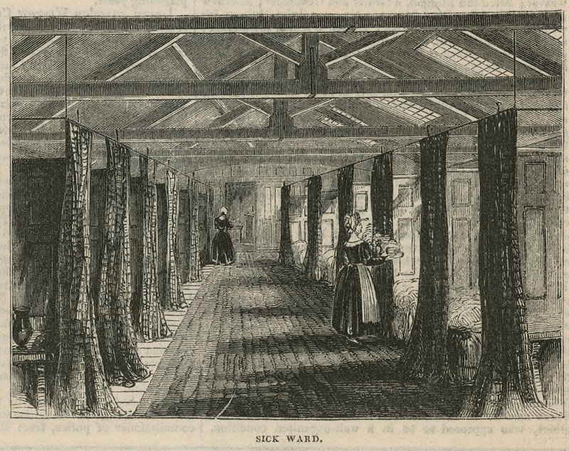 Hospital Royal Free, Londres: Sala de Enfermos de English School