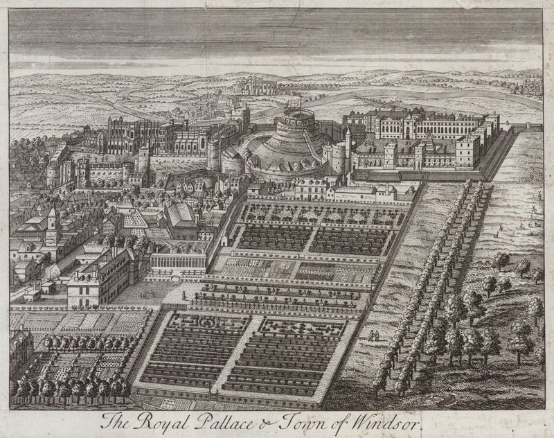 Palacio real y ciudad de Windsor, Berkshire de English School