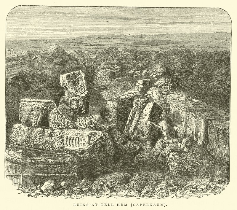 Ruinas en Tell Hum, Capernaum de English School
