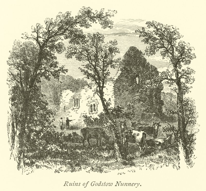 Ruinas del convento de Godstow de English School