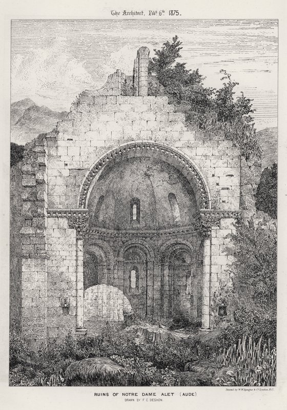 Ruinas de Notre Dame Alet, Aude de English School