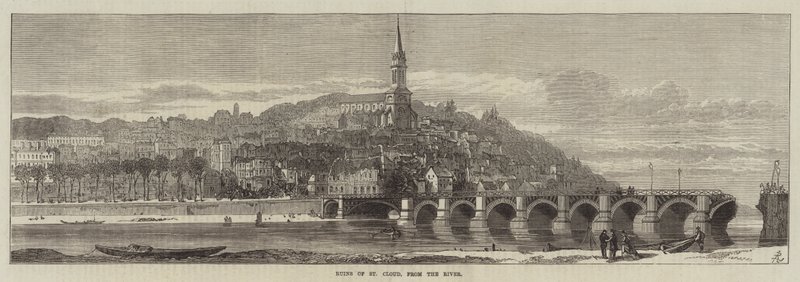 Ruinas de St Cloud, desde el Río de English School
