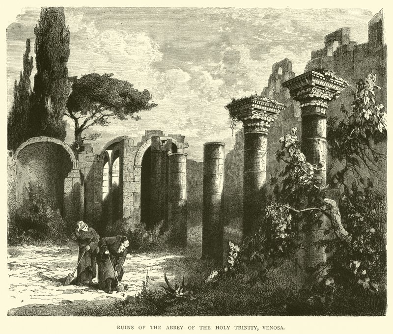 Ruinas de la Abadía de la Santísima Trinidad, Venosa de English School