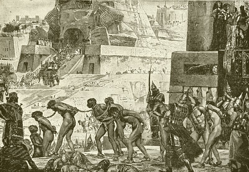 Sacrificio de víctimas humanas a Baal de English School