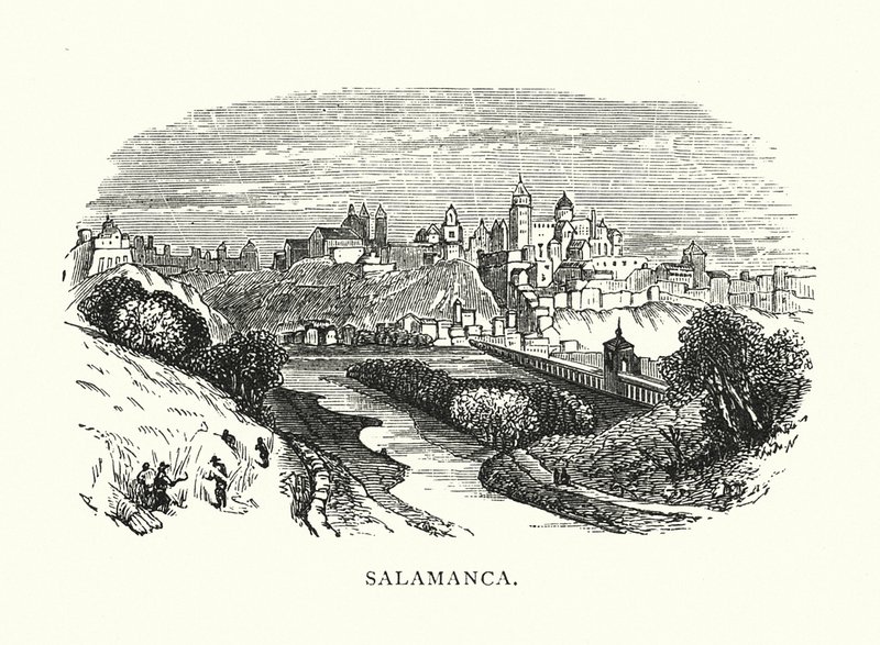 Salamanca (grabado) de English School
