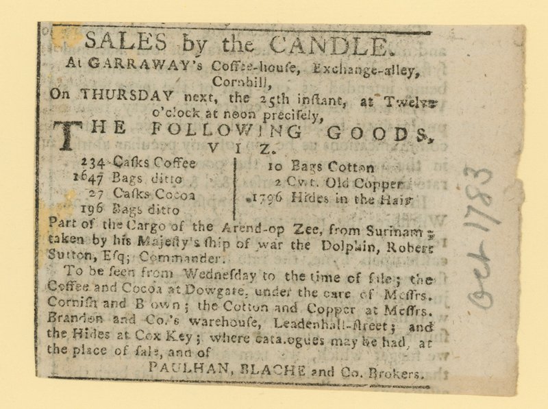 Ventas por la vela de English School