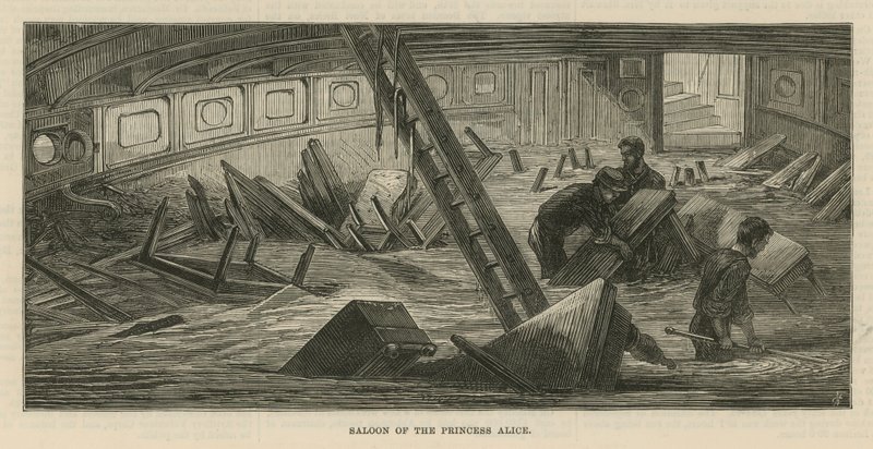 Salón del SS Princess Alice de English School
