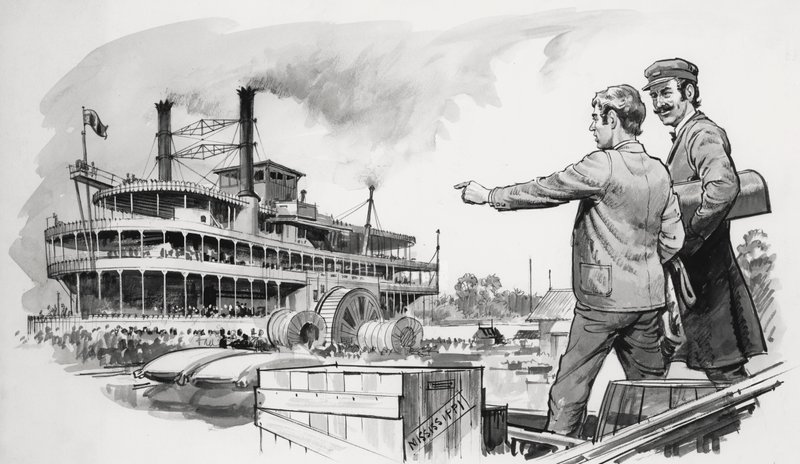 Samuel Langhorne Clemens, Mark Twain de English School