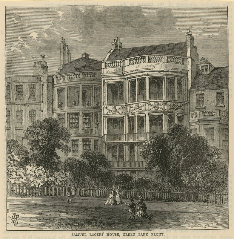 Casa de Samuel Rogers, frente al Green Park de English School