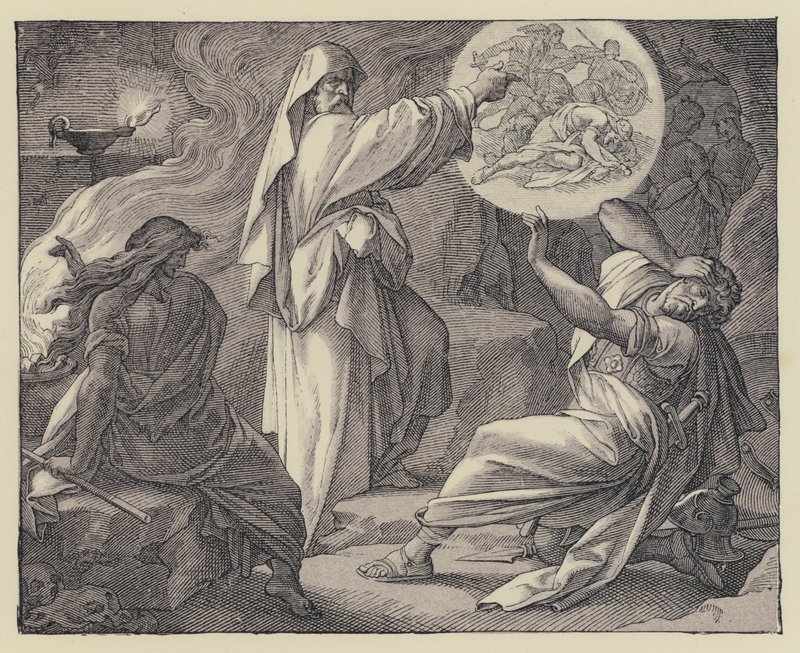 Saúl (grabado) de English School