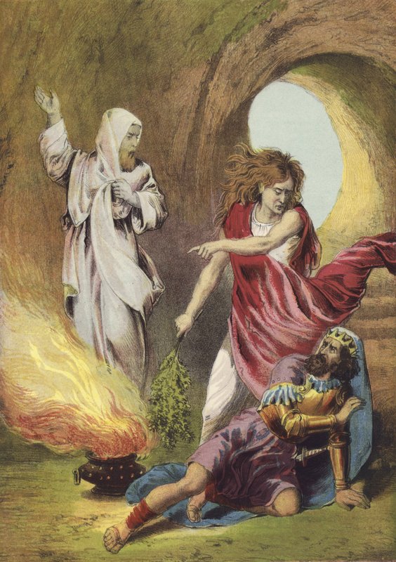 Saúl y la Bruja de Endor de English School