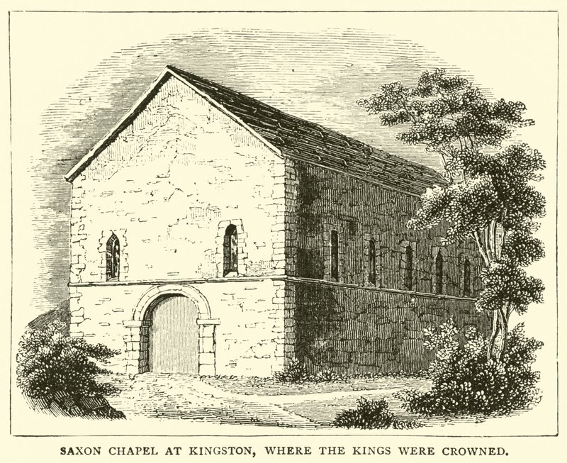 Capilla sajona en Kingston, donde se coronaban los reyes de English School