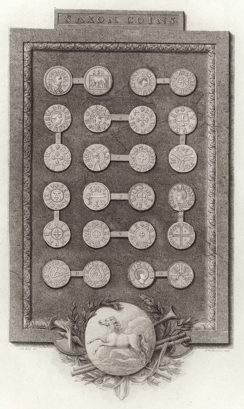 Monedas sajonas de English School