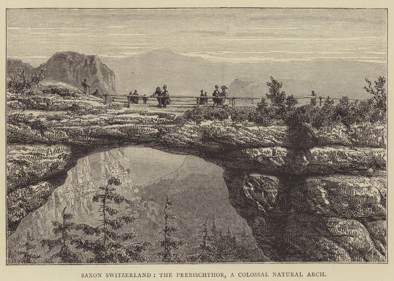 Suiza Sajona, El Prebischthor, Un Arco Natural Colosal de English School