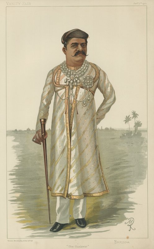Sayajirao Gaekwad III, el Gaekwar de Baroda de English School