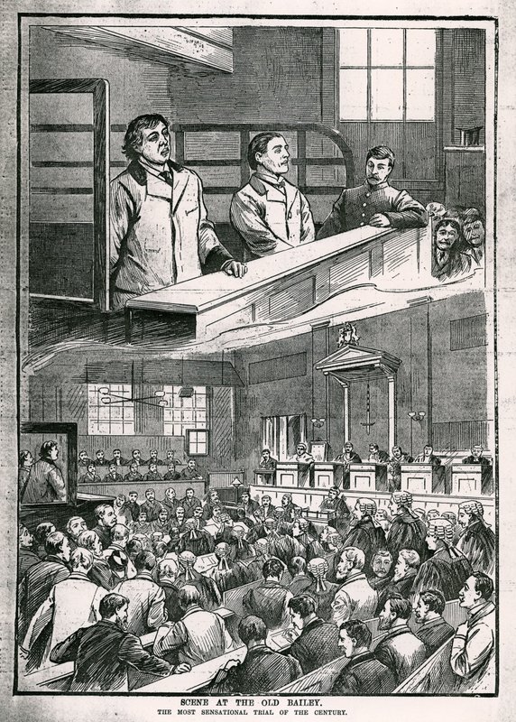 Escena en el Old Bailey: El juicio más sensacional del siglo - Oscar Wilde de English School