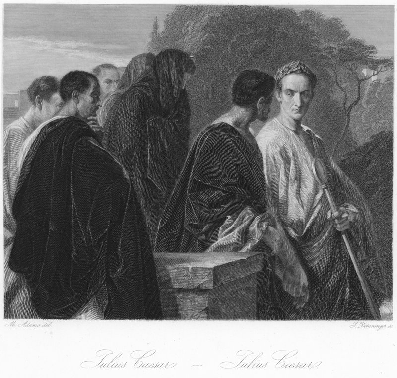 Escena de Julio César de English School