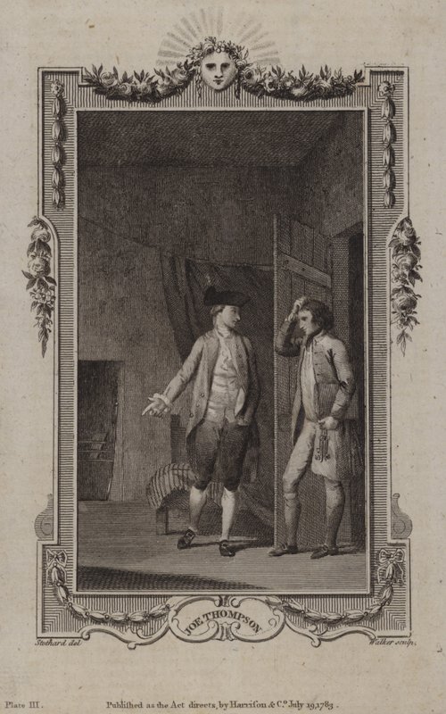 Escena de La vida y aventuras de Joe Thompson, de Edward Kimber de English School