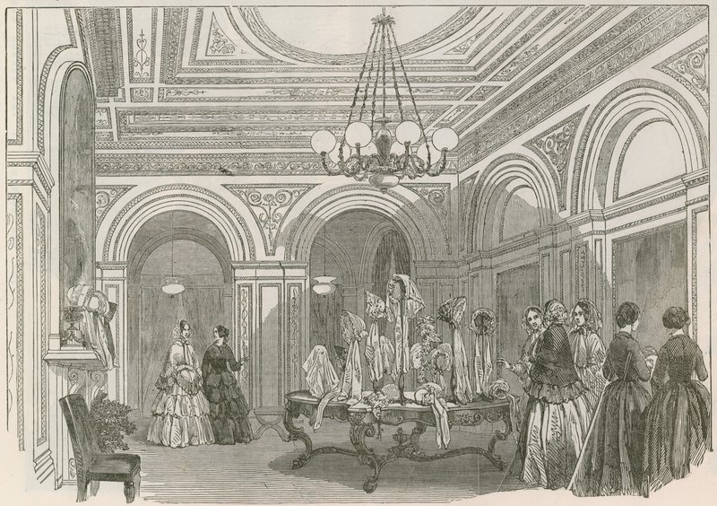 Casa Schomberg, Pall Mall - el departamento de sombrerería de English School