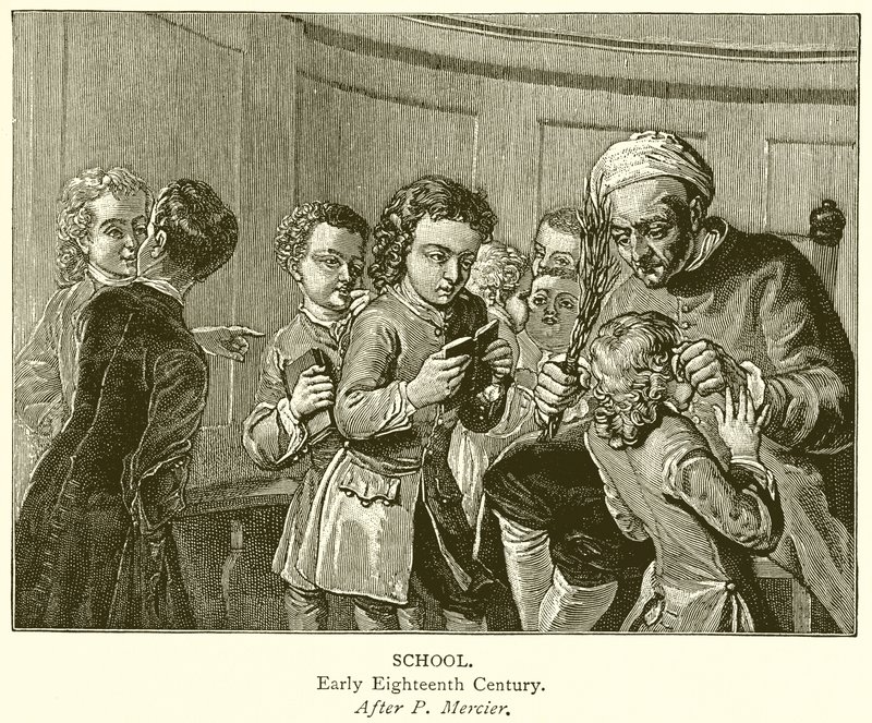 Escuela. Principios del siglo XVIII de English School