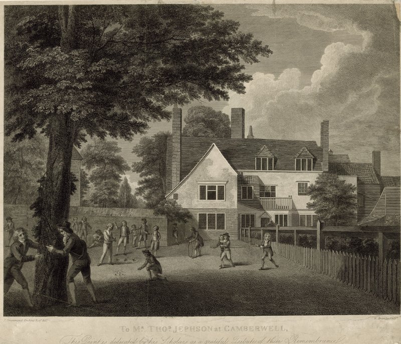 Escuela del Dr. Thomas Jephson, Camberwell, Londres de English School