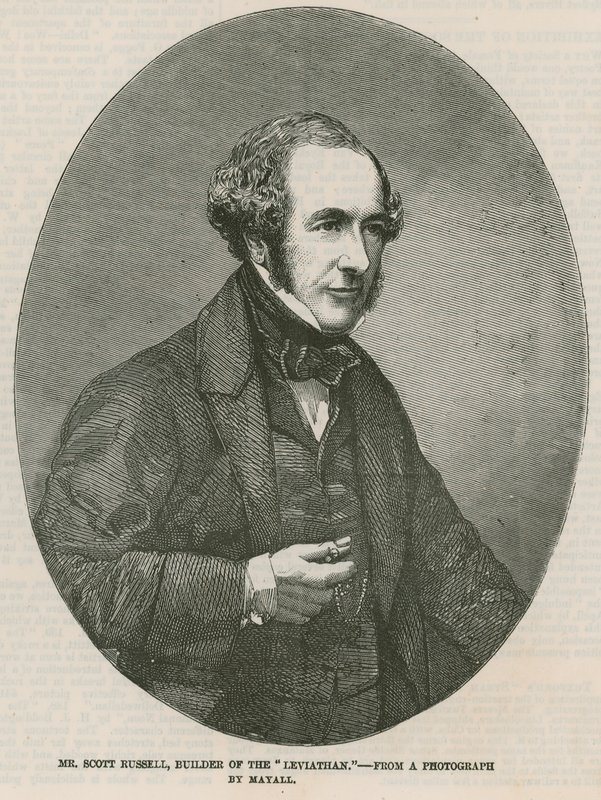 Scott Russell, constructor del barco de vapor Leviathan de English School