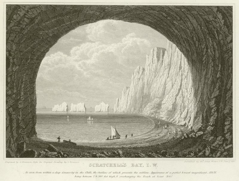 Bahía de Scratchells, Isla de Wight de English School