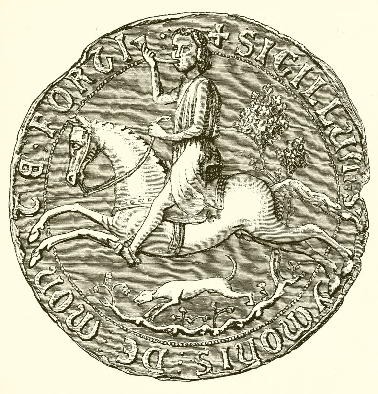 Sello de Simón de Montfort de English School