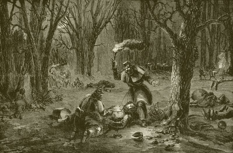 Buscando a los Muertos y Heridos de English School