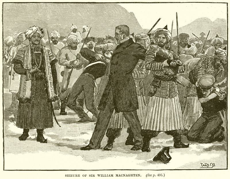 Captura de Sir William Macnaghten de English School