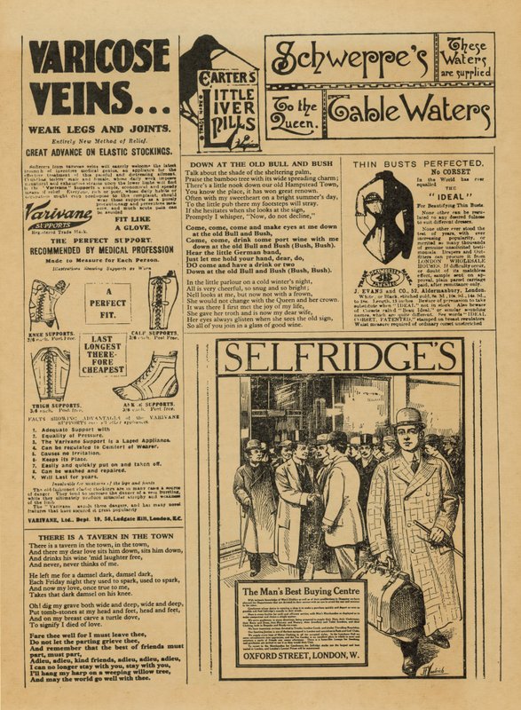 Anuncio de Selfridges de English School