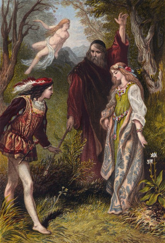 Shakespeare, La tempestad, Acto I, Escena 2 de English School