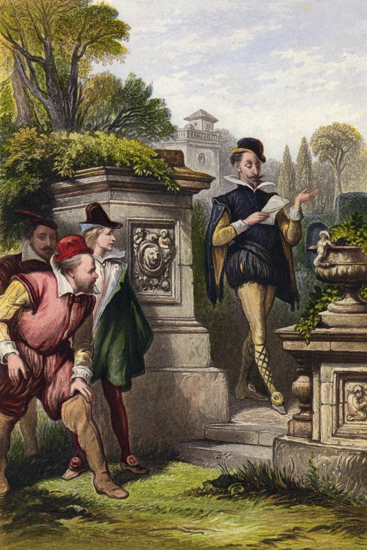 Shakespeare, Noche de reyes, Acto II, Escena 5 de English School